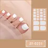 Película de esmalte de uñas rosa brillante Zhengxiang para uñas de los pies, pegatinas brillantes para uñas de los pies para niñas, pegatinas brillantes para arte de uñas de los pies de playa