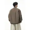 Nueva Moda Otoñal Versátil Moderna Camisa de Manga Larga Solapa Abrigo Delgado Japonés Simple Versátil
