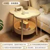 Mesita de Noche Alternativa Lujo Alto Gama Pequeña Artesanía de Hierro Hogar Dormitorio 2026 Venta Caliente Mini Estante de Almacenamiento para Mesita de Noche