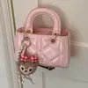 Bolsa Pequeña de Bordado de Diamantes para Mujer 2026 Verano Nueva Versátil Bolso de Hombro Cruzado Bolso de Mano Exquisito Super Popular Bolsa Cuadrada Pequeña