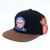 Gorra para niños de comercio exterior, gorra de béisbol de visera plana, estilo callejero de dibujos animados, gorra de hip-hop para baile callejero versión coreana, sombrero de sol de verano, moderno