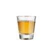 Taza de espresso de una sola boca de vidrio de 2 oz, estilo coreano, copa de vino shaku, compatible con empaque con patrón personalizado