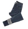 Jeans gruesos de invierno con forro polar de cintura alta para mujer, nuevo estilo coreano ajustados cálidos pantalones de lápiz elásticos versátiles