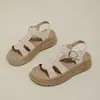 Sandalias de Plataforma Más Vendidas Zapatos de Mujer 2026 Verano Nuevo Estilo Romano Exteriores Viaje Ligero Suela Suave Transpirables Versátiles Zapatos