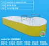 Tienda de Mamás y Bebés Comercial Piscina Acrílica para Niños Burbujas de Surf de Temperatura Constante Piscina para Bebés Bañera para Bebés