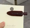 2026 Novo Estilo Maquiagem Grampo Bico de Pato Sem Marcas Presilha Doce Presilha de Cabelo para Fios Soltos Franja Delicada Presilha Lateral de Alta Qualidade