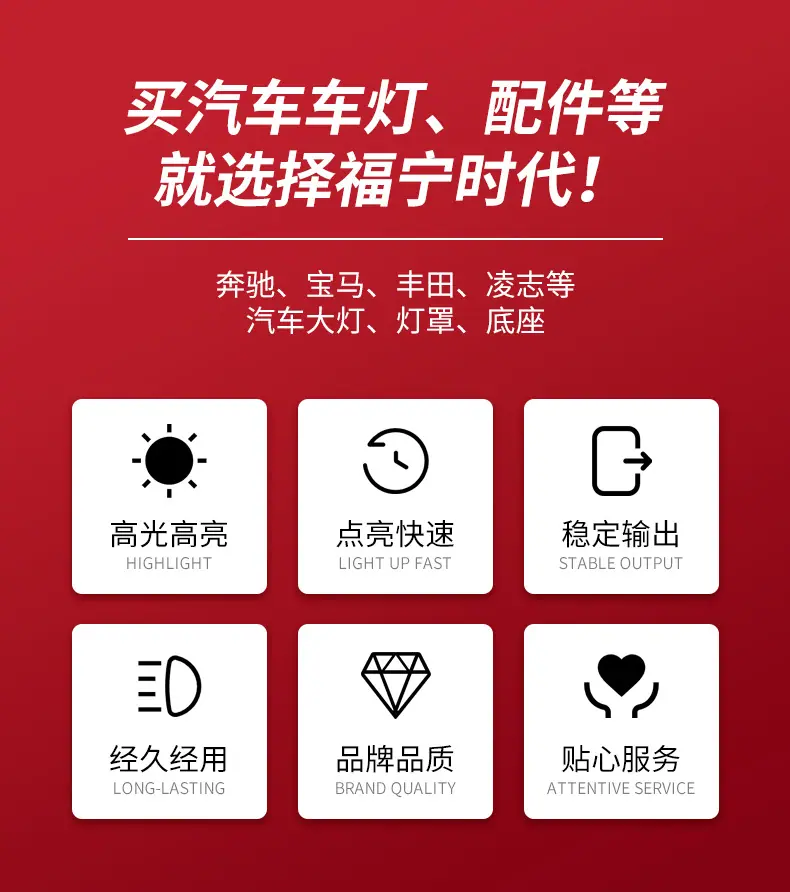 福宁时代-宝马E71车灯-详情_02