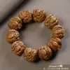 Pulsera de sándalo natural, sándalo Barbie, joyería estilo chino, accesorios para hombre y mujer, rosario, venta al por mayor