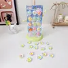 Adesivos Shaker Flor 3D Criativos em Relevo Presente DIY Decoração de Capa de Celular Adesivos para Diário Brinquedos