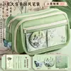 Estuche Estilo Chino Caja de Papelería para Estudiantes de Primaria, Bolsa para Lápices, Suministros de Papelería, Estuche de Moda, Set de Papelería Estilo Antiguo, Set de Regalo