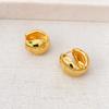 Serpiente Espiritual Orando por Bendición Primavera y Año Nuevo Serpiente Espiritual Personalizada Hebilla para la Oreja Cobre Chapado en Oro Diamante Lujo Ligero Pendientes Elegantes Pendientes