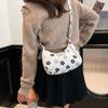 Versión Coreana Bolso Cruzado de Moda Ins de Nicho para Mujer 2025 Nueva Moda Otoño Simple Casual de Hombro Único Bolso Cuadrado Pequeño