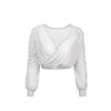 Nova Roupa de Yoga Peça Única, Duas Formas de Usar, Versátil Estilo Palaciano, Tops Esportivos de Corrida com Malha Respirável em Colmeia Soltos para Mulheres