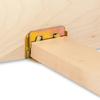 Dobradiça de cama espessada Bloco de cama Cama de madeira maciça Suporte de viga Cama Orelha Gancho de cama Fivela Placa de cama Suporte fixo Cama pendurada