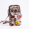 Bolsa diagonal para teléfono móvil al por mayor Nueva Bolsa pequeña para mujer Bolsa de tela para teléfono móvil bolsa vertical para cuello brazo muñeca monedero