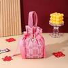 Caixa de doces de casamento caixa de doces de casamento 2024 novo especial de casamento bolsa de doces de casamento de alta qualidade nicho bolsa de lona estilo europeu