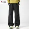 Pantalones Blancos para Senderismo Woodpecker para Mujer, Talla Petite, Pantalones Deportivos tipo Paracaídas de Estilo Ropa de Trabajo, Pantalones Rectos Casuales a Prueba de Viento e Impermeables