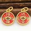 Zhongxing nuevo nacional chapado en cobre oro antiguo candado Ruyi auspicioso Ruyi colgante colgante al por mayor