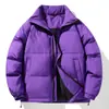 Explorer Invierno Nuevo Modelo 90 Plumón de Pato Blanco Chaqueta de Plumón para Pareja Casual Color Sólido Cuello Alto Engrosada Unisex Chaqueta Acolchada