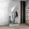Espejo de Cuerpo Entero Móvil para Niñas Espejo Ajustable con Apariencia Adelgazante Espejo de Pared para el Hogar Espejo de Cuerpo Entero para Dormitorio Espejo de Pie