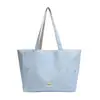 Bolso de hombro con estampado de estrellas, bolso tote, diseño casual estilo coreano, gran capacidad, bolso de mujer, bolso pequeño y fresco de lona, bolso de axila