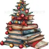 Estantería con Forma de Árbol de Navidad Transfronteriza Decoración de Árbol de Navidad Acrílico 2D Colgante Plano Colgante para Fiesta en Casa
