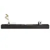 Mesa de centro de lujo simple de pie para la sala de estar, combinada con un mueble de TV, mesa de centro de vidrio engrosado, completa con tapicería suave