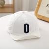 Gorra de béisbol de estilo coreano para bebé, verano, fina, protección solar, transpirable, para niño de 1 año, informal, con letras, secado rápido, moda