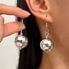 Aretes de Bola de Discoteca, Pulseras, Collares, Moda Transfronteriza Europea y Americana, Pulseras de Discoteca para Fiesta, Cadenas para el Cuello, Joyería Choker