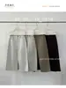 T-PLATFORM 2026 Otoño Temprano Nuevo Estilo Japonés para Mujer Pantalones Casuales Ajustados Cortos 58095