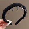 Diadema Retorcida Estilo Coreano para Niñas, Diadema de Lujo Ligero y de Alta Gama, Pinza Antideslizante para el Cabello de la Parte Superior Alta del Cráneo, Accesorios para el Cabello para Lavarse la Cara