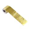 Sistema de admisión de aire para automóvil tela envolvente de algodón con papel de aluminio de alta calidad resistente a altas temperaturas tubo de aluminio de admisión de aire algodón dorado autoadhesivo para aislamiento térmico