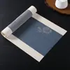 Camino de mesa de té con estilo Zen chino, Mantel de mesa de té con estilo chino de flor de ciruelo y peonía, Bandera de té larga impermeable, Paño para alfombrilla de té