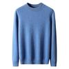 Outono e Inverno puro 100 camisola de lã masculina meia gola tartaruga pullover engrossado plus size camisola de cashmere camisola masculina