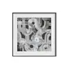 Reino Polvoriento Huellas Superficiales Sala de Estar Minimalista Italiana Pintura Decorativa Estilo Wabi-Sabi Arte Abstracto Pasillo Pintura de Pared Pintura para B&B Hotel