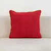 Funda de Almohada para Respaldo de Sofá Estilo Nórdico Hogar Almohada de Color Sólido Simple Moderna Sala de Estar Ribete de Pana de Gama Alta