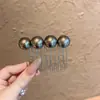 Peine de Perlas de Diseño Minimalista de Nicho, Peine Inverso para Fijar el Cabello en la Parte Posterior de la Cabeza, Accesorio de Peine para el Cabello de la Frente