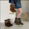 Botas de Tobillo Birkenstock de Cuero con Correa Versátiles de Suela Gruesa Nuevo Estilo Elegante Otoño/Invierno Retro Estilo Coreano para Mujer Botas Adelgazantes Punta Redonda Hebilla 2026