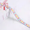 Cinta jacquard de flecha de cinco hojas de 1CM, accesorio para ropa, decoración del hogar, cortinas y diversas decoraciones de bricolaje G3566
