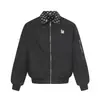 Jaqueta Aviador Falsa de Duas Peças Estilo Americano Ares para Homens, Harrington Harrington de Gola Reversível High Street Nicho Solta Patchwork Xadrez Casaco