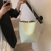 25 Bolso Grande de Axila Nuevo de Moda Elegante para Mujer Trabajo Viajero Cuero Suave Gran Capacidad Cubo Bolso de Hombro