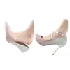 Cordón de tacón para mujer tobillo venta al por mayor no se cae cordón largo paquete transparente invisible zapatos de tacón alto sandalias color transparente