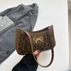 Bolso de Hombro de Moda con Lazo para Mujer 2025 Nueva Llegada Estilo Coreano Moda Hombro Texto Estilo Extranjero Bolso Media Luna para Viajeros