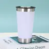 Taza de coche transfronteriza nueva de 20 oz con abrebotellas, vaso de acero inoxidable de doble capa tipo "ice bully", taza de cerveza portátil para coche