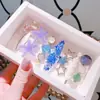 Nuevo Juego de Pasadores de Perlas con Pedrería, Pinza Lateral para el Cabello de Estilo Fresco, Accesorio de Peinado de Moda para Mujer, Pasador para Cabello Suelto
