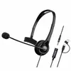 Headset Operador Unilateral com Fio Profissional para Telefone de Escritório com Cancelamento de Ruído Headset USB para Negócios Online Estudante
