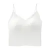 Camisola sexy de encaje francés para primavera y verano para mujer con copas incorporadas, se puede usar como prenda exterior, cómoda camisola básica con hermoso diseño en la espalda