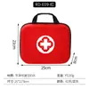 Botiquín de Primeros Auxilios Impermeable de Cuero PU Personalizado Transfronterizo, Kit Médico de Emergencia para Vehículo Montado en Exterior de Amazon, Fabricante de Exportación