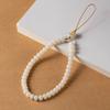 Cadena para teléfono móvil con forma de garra de gato de Bodhi, colgante con hebilla de anillo exquisito, cuentas trenzadas a mano, adornos colgantes para muñeca para hombres y mujeres.