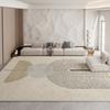 Creme Luz Luxo Tapete Francês Sala de Estar Carpete Quarto Loja Completa Pelúcia Espessa Caxemira Imitação Tapete Antiderrapante Atacado